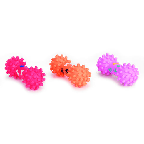Jucarie pentru caini Beeztees Gantera Vinil 17 cm